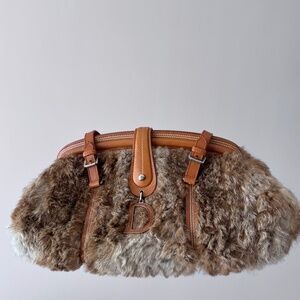DIOR Rabbit Fur Large D Bag

Vintage 2005 Limited Edition